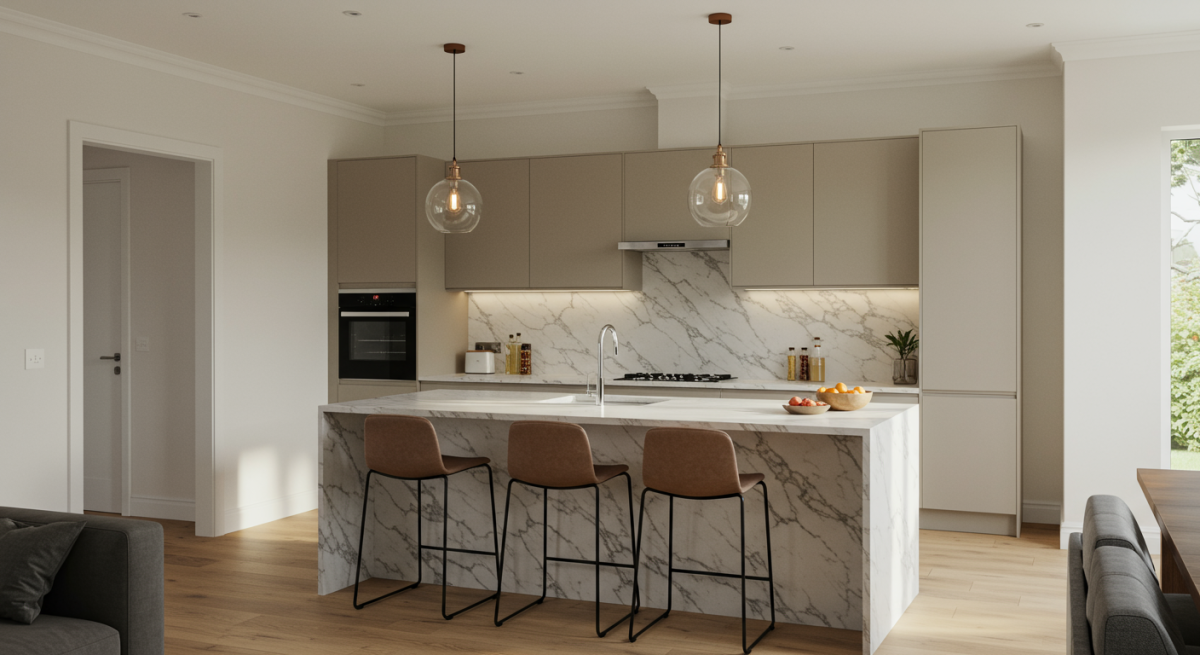 Cucina Open Space con Design Moderno: Aprire gli Ambienti con Eleganza