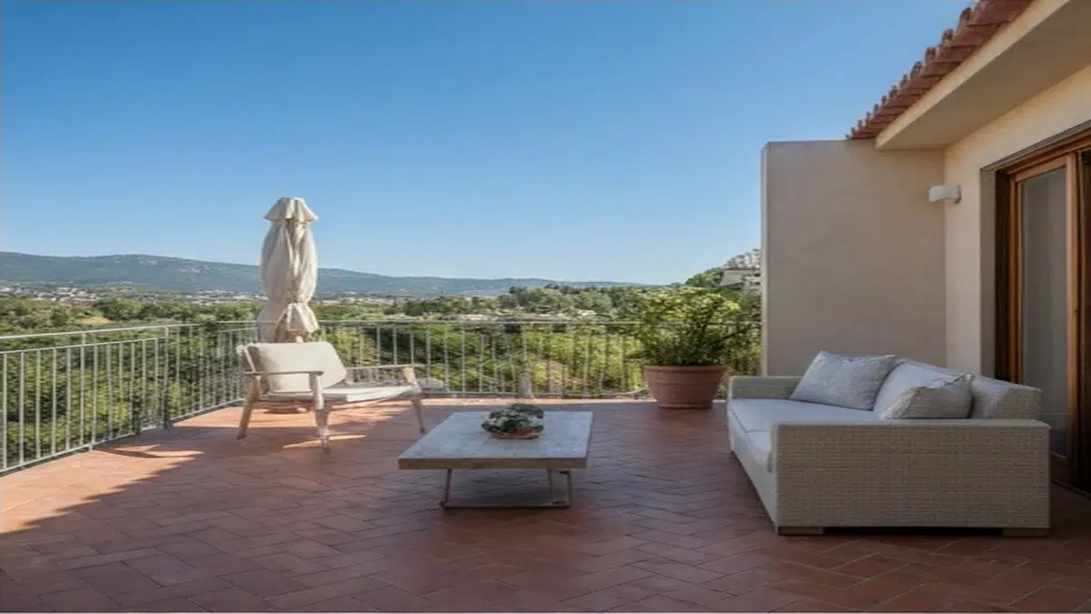 L’arte di terrazzo panoramico arredo outdoor – Approccio classico contemporaneo