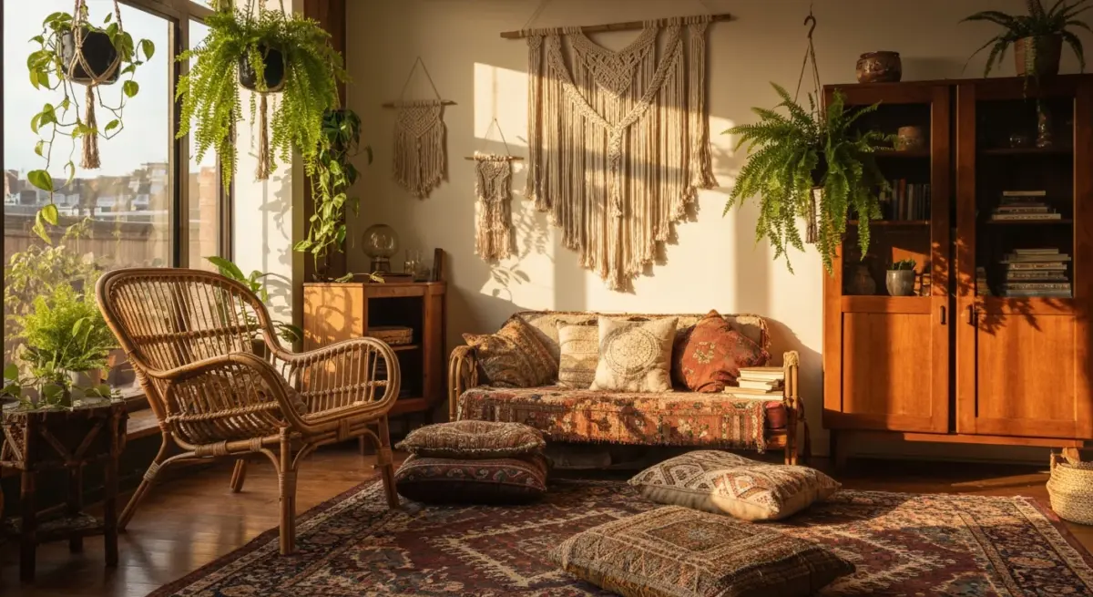 Stile Boho Chic: Calore, Colore e Materiali Naturali per una Casa Vissuta